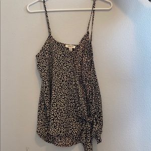 Sandy & Sid Leopard Print Tank